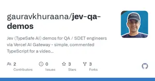 jev-qa-demos preview