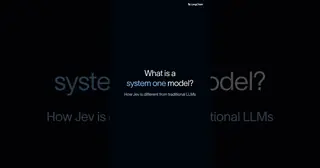 System 1 and System 2, for models preview