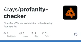 Profanity Checker preview