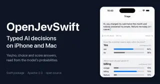 OpenJevSwift preview