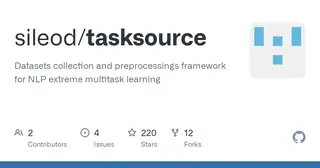 Tasksource preview