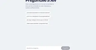 Preguntale a Jev preview