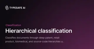 Patent classification preview