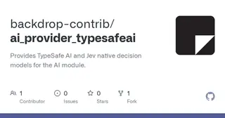 Backdrop AI Provider TypeSafe AI preview