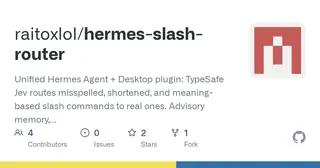 hermes-slash-router preview