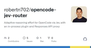 opencode-jev-router preview