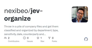 jev-organize preview