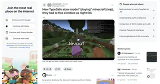 Jev plays Minecraft (r/accelerate) preview