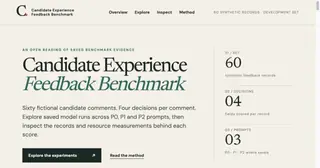 candidate-experience-benchmark preview
