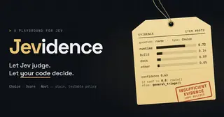Jevidence preview