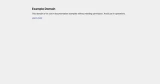 example.com preview