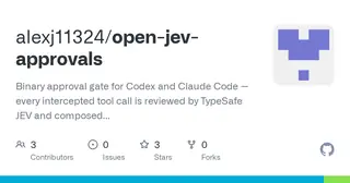 Open Jev Approvals preview