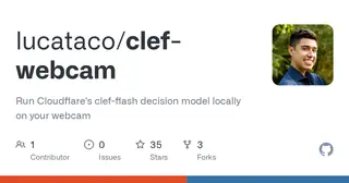 clef-webcam preview