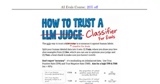 A handbook on Jev as a classifier preview