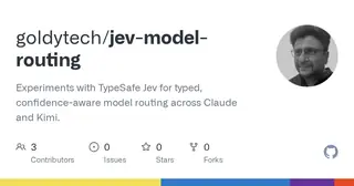 Jev Model Routing Lab preview
