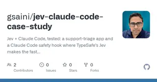 Jev + Claude Code case study preview