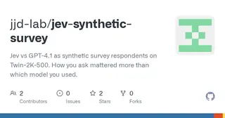 Jev Synthetic Survey preview