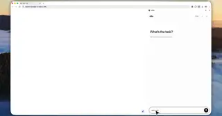 Agentic browsing in Chrome preview