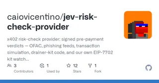jev-risk-check-provider preview