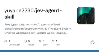 Jev Agent Skill preview