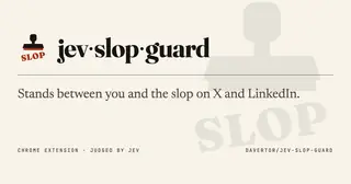 Jev Slop Guard preview