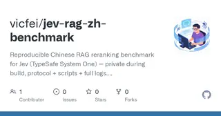 Jev RAG Chinese Benchmark preview