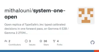 system-one-open preview
