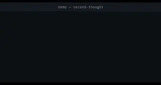 second-thought preview