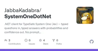 SystemOneDotNet preview