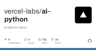 AI SDK for Python preview