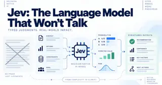 Jev: The Language Model That Will Not Talk preview