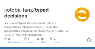 Typed Decisions preview