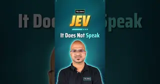 Jev outputs probabilities, not text preview
