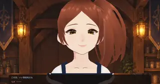 A 3D character that reacts while you talk preview