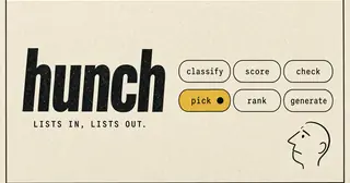 Hunch JS preview