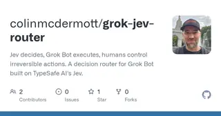 Grok Jev Router preview