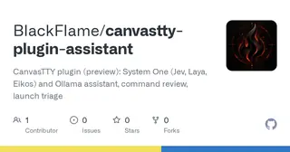 CanvasTTY Assistant preview