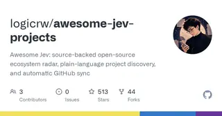 awesome-jev-projects preview