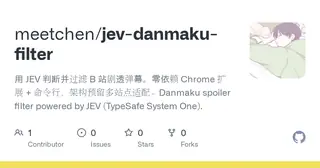 Danmaku spoiler filter (JEV) preview